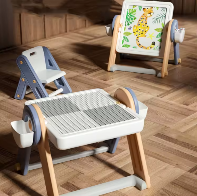 Uma mesa multifuncional e evolutiva para crianças – brincar, aprender e aprender